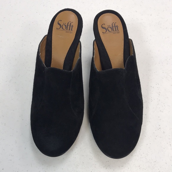 Sofft Suede Scalloped Heels - Picture 15 of 16